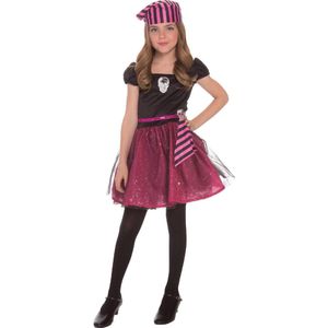 Roze piraten pakje voor meisjes - Verkleedkleding - 116/128