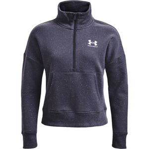 Under Armour Rival Fleece sportsweater dames antraciet