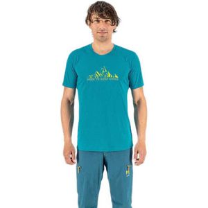 Karpos Loma T-shirt Met Korte Mouwen Blauw S Man