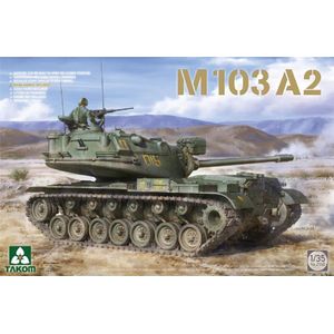 1:35 Takom 2140 M103A2 Tank Plastic Modelbouwpakket