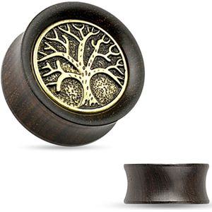 14 mm Double-flared plug tree of life ©LMPiercings