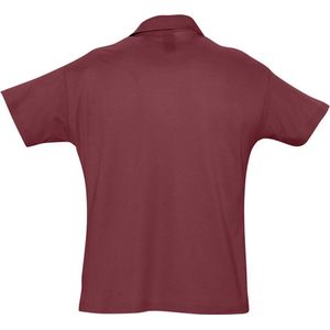 SOLS Heren Zomer II Pique Poloshirt met korte mouwen (Marine)