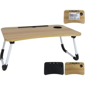 Bedtafel - Laptoptafel - Schoottafel - Bruin