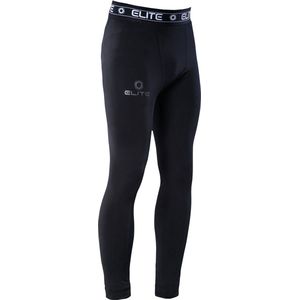 Elite Sport Compression Legging Keeperbroek Kinderen - Zwart | Maat: 14