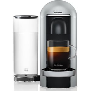 Nespresso Vertuo Plus Deluxe round koffieapparaat Zilver
