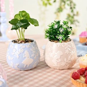 Alice in Wonderland Plantenpot Set