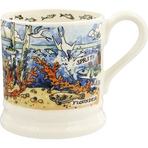 Emma Bridgewater Mug 1/2 Pint River & Shore Salt Water