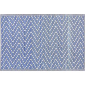 BALOTRA - Outdoor kleed - Blauw - 120 x 180 cm - Polypropyleen