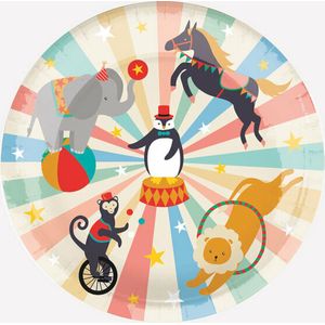 My little day Papieren borden circus - themafeest - kinderfeest