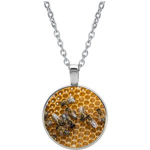 Ketting Glas - Bijen