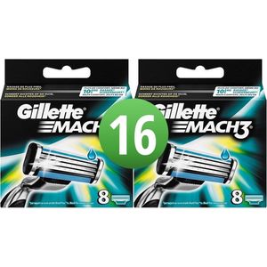 Gillette Mach3-16 stuks-scheermesjes