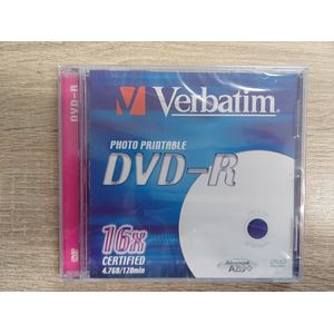 DVD-R VERBATIM 4.7GB 16X PRINTABLE 10PK JC