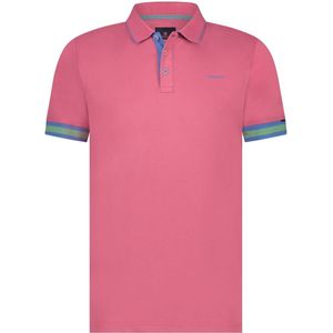 State of Art - Piqué Polo Plain Roze - Modern-fit - Heren Poloshirt Maat 4XL