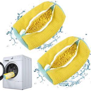 Inovra ® Handige Schoenenzak voor Wasmachine - Gemakkelijk Schoenen Reinigen en Beschermen