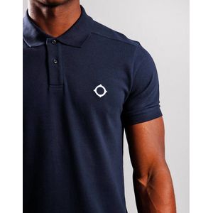 MA.Strum SS pique polo - ink navy