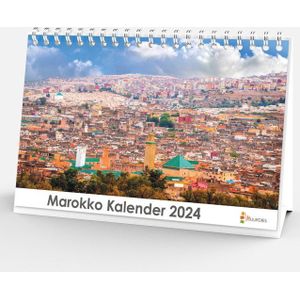 Bureaukalender 2024 - Marokko - 20x12cm - 300gms