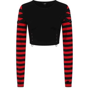 Banned - LYCORIS Crop top - XL - Rood