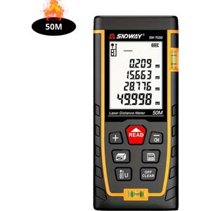 Bovista Laserafstandsmeter - Laser - Afstandsmeter - Afstandmeter - Rangefinder - Digitale Meetlint - Precisiegereedschap - 50 Meter