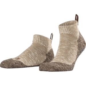 FALKE Lodge Homepad Heren Huissokken - Sesame - Maat 41-42