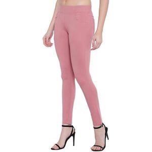 Luxe Kwaliteit Dames Sportbroek / Joggingsbroek | Trainingsbroek / Huisbroek | Sweatpants | Roze - M (40)