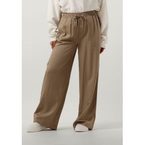 Object Objtilda Talula Long Pant Broeken Dames - Beige - Maat 40