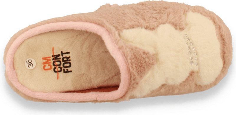 Cm Comfort Dames Pantoffel Roze ROSE 36
