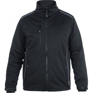 Hydrowear softshell jack Rotterdam zwart maat XXL