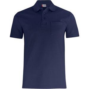 Clique Basic Polo Pocket 028255 - Dark Navy - XXL