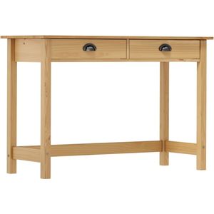 The Living Store Hill Range Wandtafel 110x45x74 cm Grenenhout