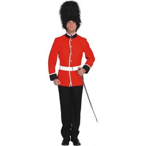 Engelse soldaat kostuum voor volwassenen 54 (xl)