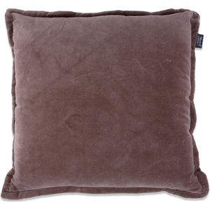 In The Mood Collection Charme Sierkussen - L50 x B50 cm - Taupe