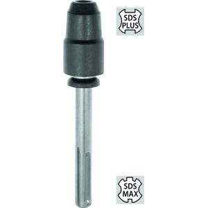 Adapter voor SDS-MAX Hamerboren , naar SDS-Plus
