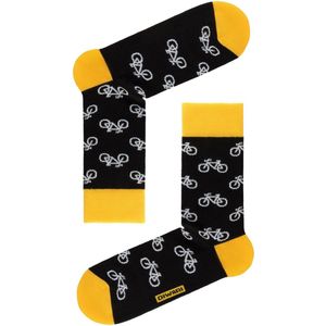 3-PAAR sokken heren fiets-design Geschenkset Maat 42/43