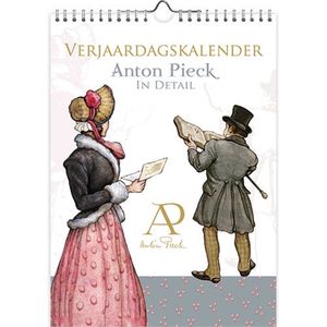 Anton Pieck Verjaardagskalender - In Detail (formaat 18x25)