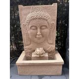 Goodyz - Waterval - Fontein - Waterornament - 110cm hoog - Boeddha - inclusief pomp en verlichting