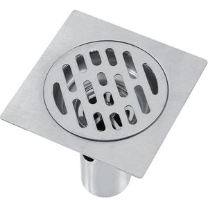 Vierkante Douche Afvoerputje Met Filter - Verwijderbare Cover - Verdikte Rvs - Douche Afvoerputje Kit - Afvalrooster - Thuis Keuken Badkamer Douche - Content .