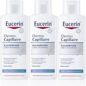 Eucerin DermoCapillaire Kalmerende Urea Shampoo 3x250ml