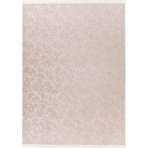 Damla | Laagpolig Vloerkleed | Light Taupe | Hoogwaardige Kwaliteit | 80x140 cm