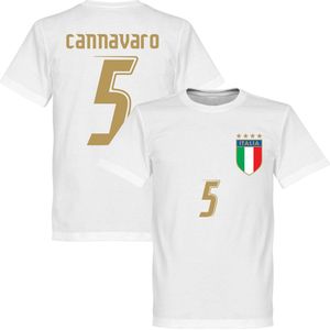 Italië Cannavaro T-shirt 2006 - 5XL