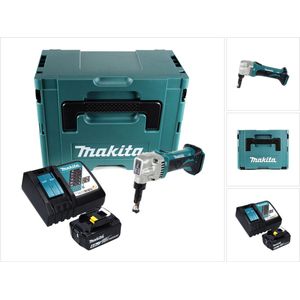 Makita DJN 161 RG1J Accu knabbelschaar 18 V + 1x oplaadbare accu 6.0 Ah + lader + Makpac