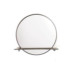 Housevitamin Ronde Spiegel met Plank - Ø40cm