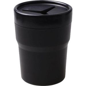 Mini-auto-afvalemmer met deksel - draagbare bekerhouder - vuilnisemmer voor auto thuis - kleine tafelvuilnisemmer Auto tafel