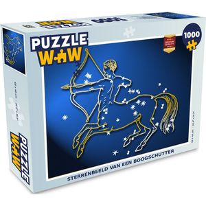 Puzzel Sterrenbeeld - Boogschutter - Sterren - Legpuzzel - Puzzel 1000 stukjes volwassenen
