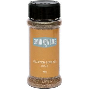 BrandNewCake® Glitter Suiker Goud 85gr - Eetbare Gouden Glittersuiker - Taartdecoratie