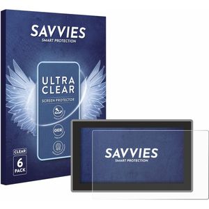 Savvies - Screenprotector voor Ford Tourneo Curier (2024) - Folie Beschermfolie transparant (6 Stuks)
