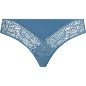 Chantelle EasyFeel - Floral Touch - Evolutieve Slip - JEANS BLUE - Maat 40