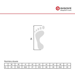 AVACORE - WERKSCHOENEN - S3 EN20345 / HARDO 0815  - Maat 41