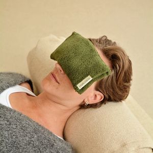 Eyepillow TEDDY rozenkwarts & lavendel