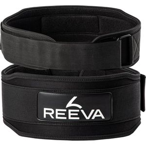 Reeva Powerlift Riem 2.0 - Neopreen - Maat XL - Gewichthefriem geschikt voor Crossfit, Powerlifting, Fitness en Bodybuilding - Lifting Belt voor Heren en Dames