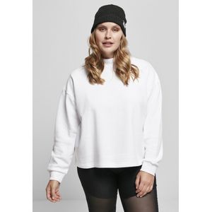 Urban Classics - Oversized High Neck Sweater/trui - S - Wit